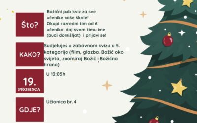 Božić/Christmas/Weichnachten Pub Quiz – Spread the Christmas Cheer!