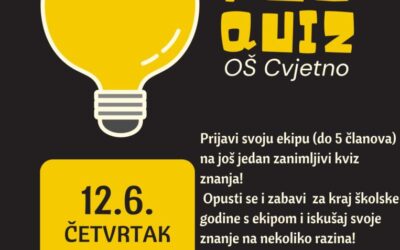 End-of-School-Year Pub Quiz a.k.a. Pub Quiz općeg (ne)znanja