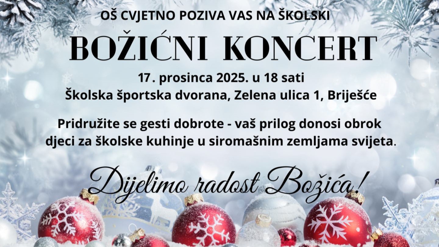 Pozivnica-Božićni koncert logo