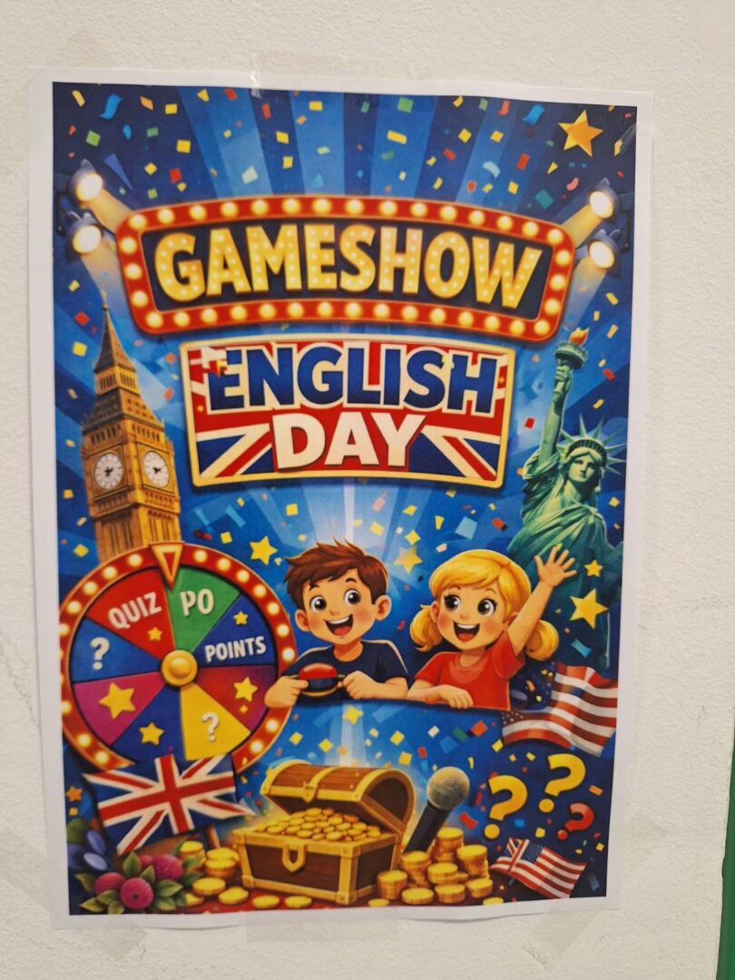 English Day 2026, GAMESHOW poster