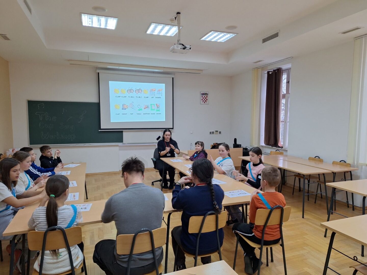 English Day 2026, The Cup Song Workshop 2