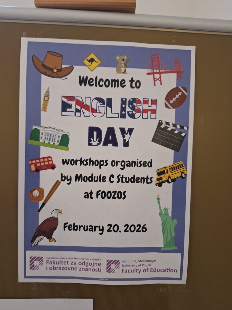 English Day 2026, poster