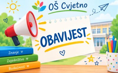 Obavijest za roditelje