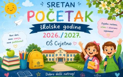 Obavijest o početku školske godine 2026./2027.