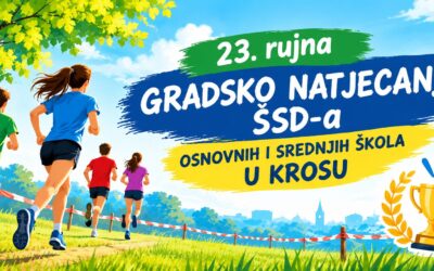 Gradsko natjecanje ŠSD-a osnovnih i srednjih škola u krosu